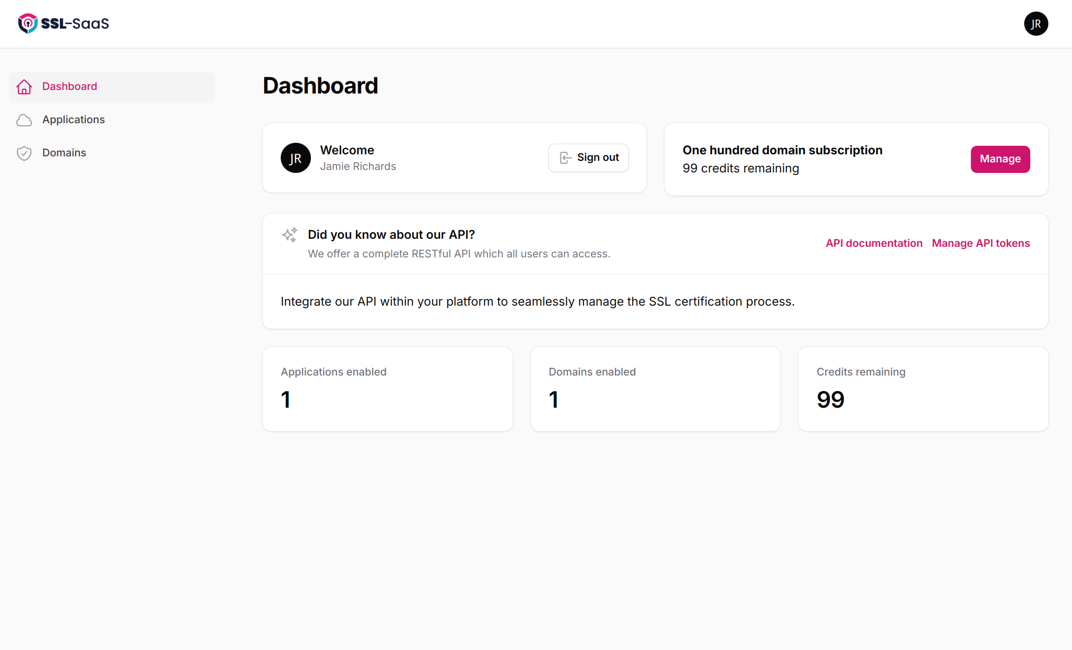 App screenshot